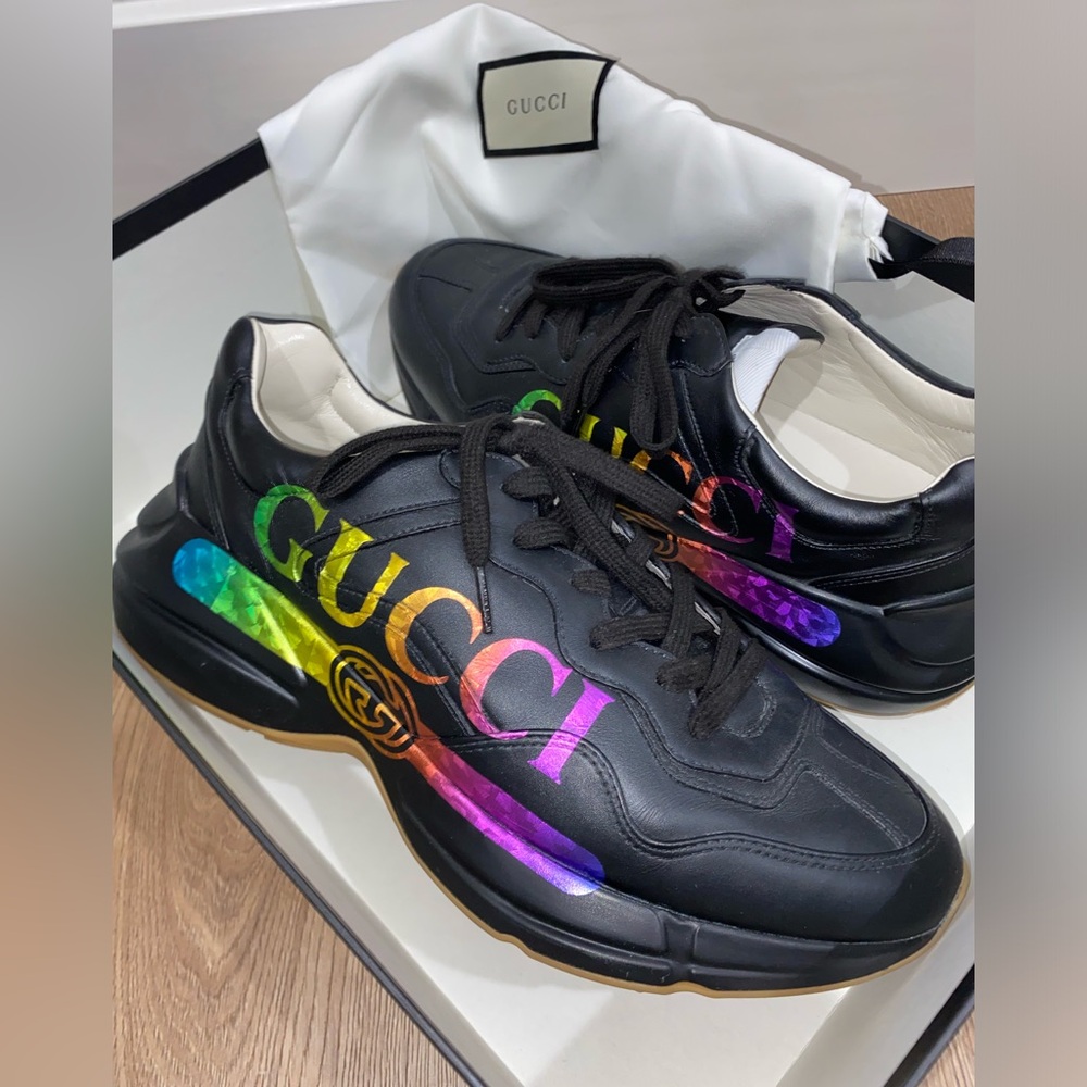 Gucci Rhyton - Iridescent Logo